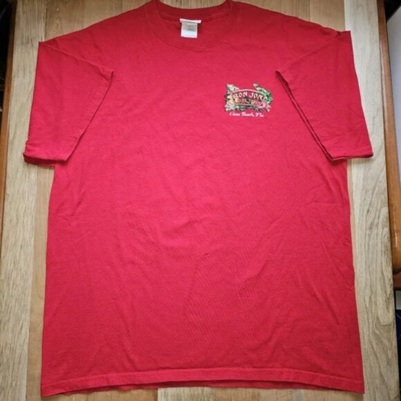RON JON Surf Shop Cocoa Beach FL Men's XL Red T-shirt - Picture 2 of 6